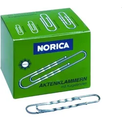 NORICA Briefklammer Eisen verzinkt 50mm VE=10x1000 Stück