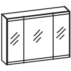 Artiqua LED-Spiegelschrank, Castello Eiche quer NB, 072-SDT-1-97-426 072-SDT-1-97-426
