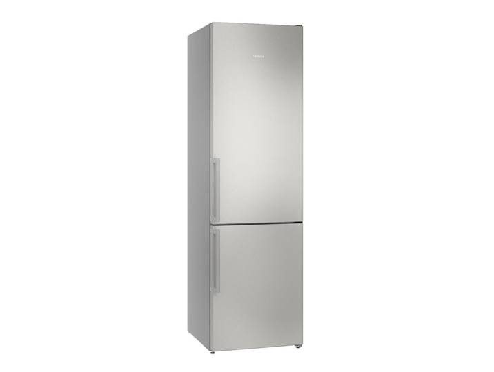 SIEMENS Kühl-/Gefrierkombination KG39NVICV , Energieeffizienz: C, silber (edelstahl), Rechtsanschlag, wechselbar, Kühlschränke, hyperFresh System für frisches Obst und Gemüse sowie Total noFrost, Kühl-/Gefrierkombination