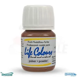 Elita Farben Life Colours Pulverfarbe Mineralbraun