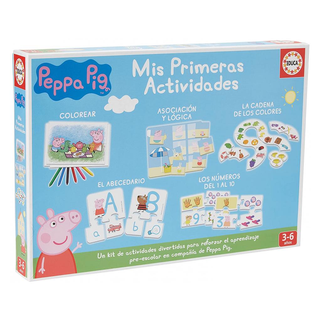 Educa 17249 Boardgame Peppa Pig Educate. My first activities (Easy Rules In English) from 3+ Years (Englisch) (33221610)