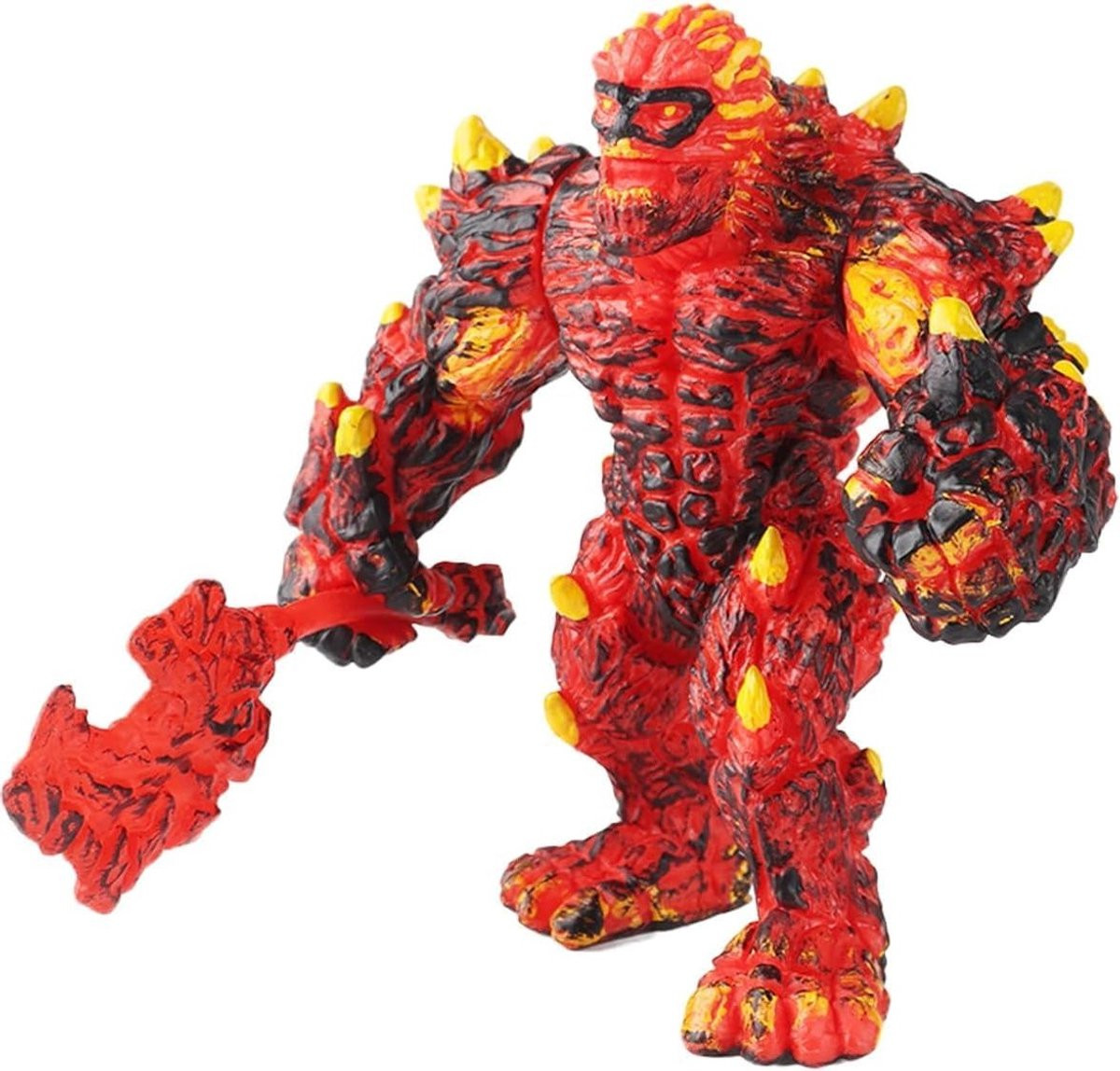 Mini Magma Fabeldier Ornament - Lava Monster Decoratie voor op een tafel of plank