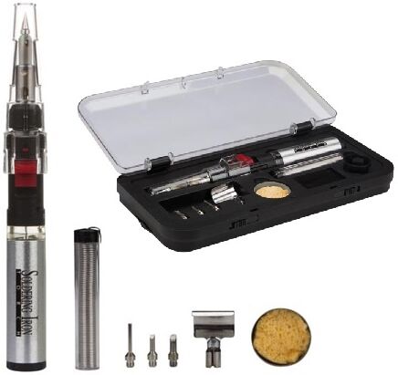 Pack Ferro Soldar a Gás + Acessórios - VELLEMAN