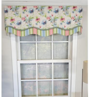 RLF HOME Flowers Bloom Glory Valance