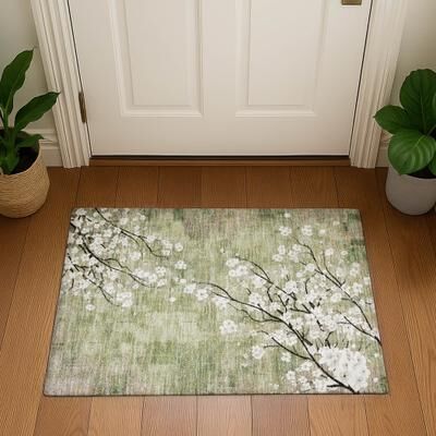 Addison Rugs Premium Washable Super Soft Cherry Blossoms Mayfield Rug