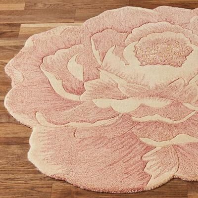 Touch of Class "Mia Rug Runner Rose Blush 2'6"" x 5', 2'6"" x 5', Rose Blush"