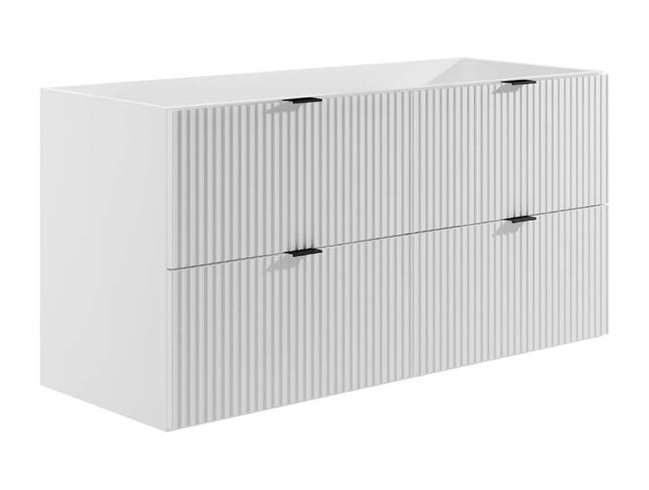 Meuble sous vasque mdf blanc