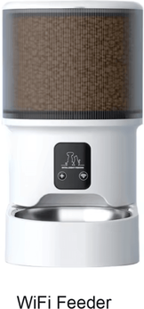 Inspire Curations Smart WiFi Video Pet Feeder & Water Fountain Station wifi Feeder l