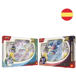 Nintendo Spanish Pokemon 30 Anniversary Sylveon / Greninja Card blister (Spanisch, Booster Pack, Box Set & Collection)