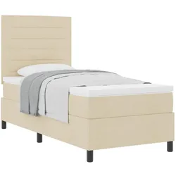 vidaXL, Boxspringbett, Jaburos (Linien-Design) (100 x 200 cm)