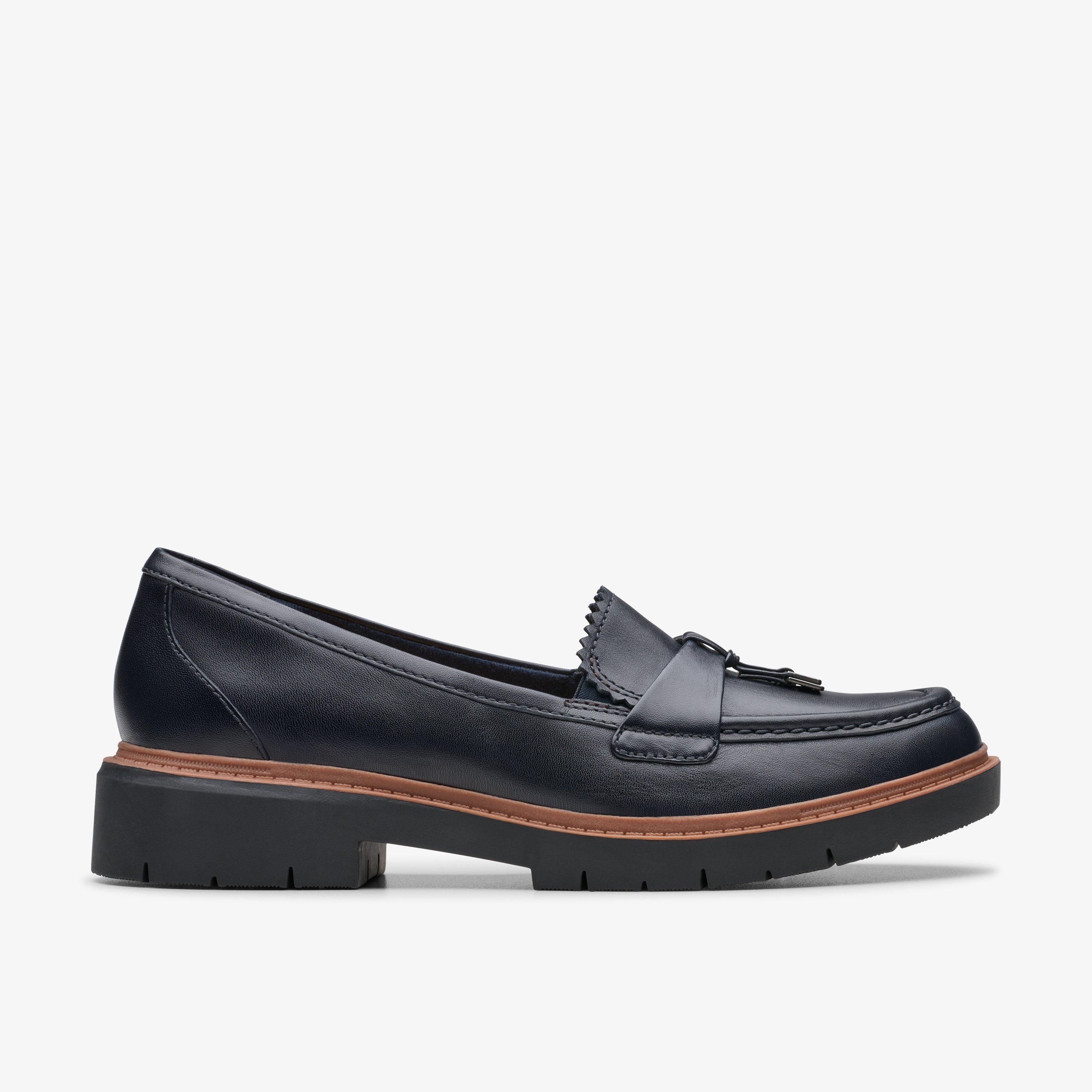 Westlynn Bella Navy Leather Schuhe