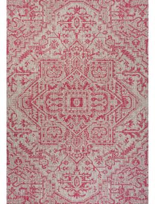 JONATHAN Y Charleston Medallion Indoor/Outdoor Area Rug