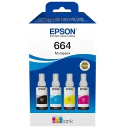 Epson, Druckerpatrone, Tusz Tusz MultiPack CMYK C13T66464A (CMYK)