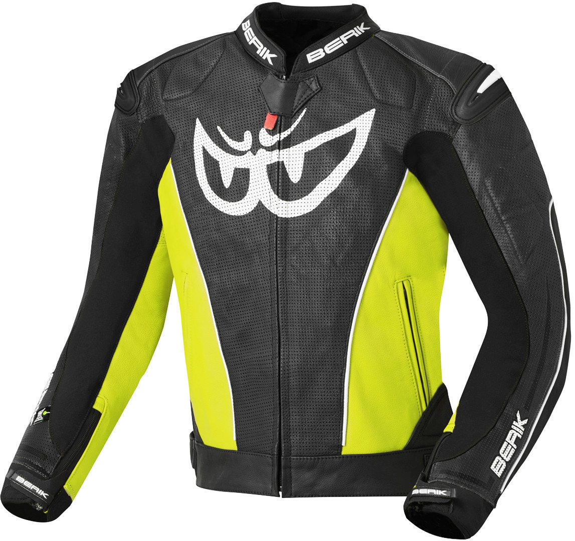 Berik Street Motorrad Lederjacke LJ-191317-BK-71-48