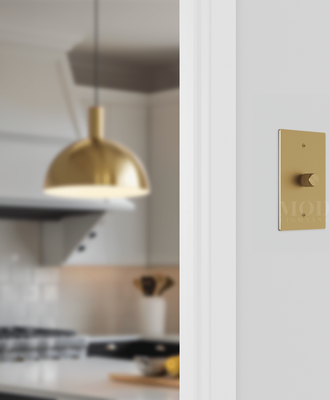 Modern Dimmer Switch   Matte Black   MOD LIGHTING