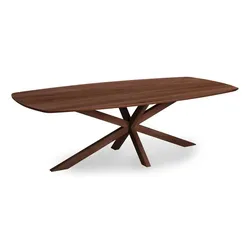 MAISON Esstisch Newark 160 x 92 cm Holz Braun