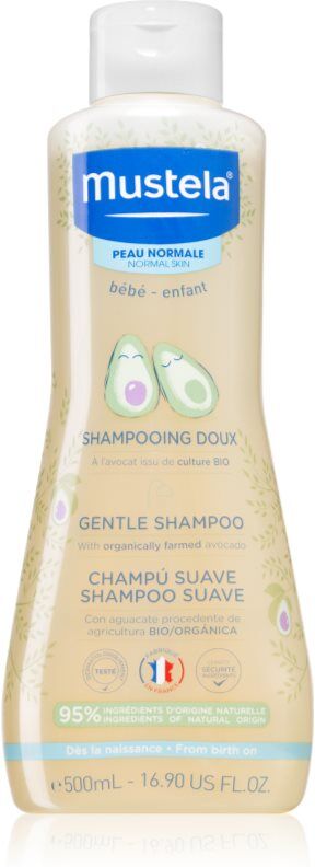 Mustela Bébé shampooing doux pour bébé 500 ml