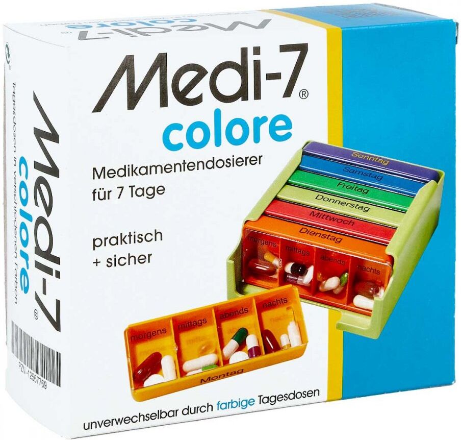 Medi 7 Medikamentendos.f.7 Tage colore 1stk