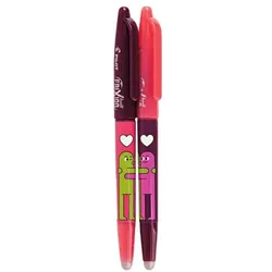 Pilot 2er-Pack Tintenroller »FriXion Ball - Hug« blau