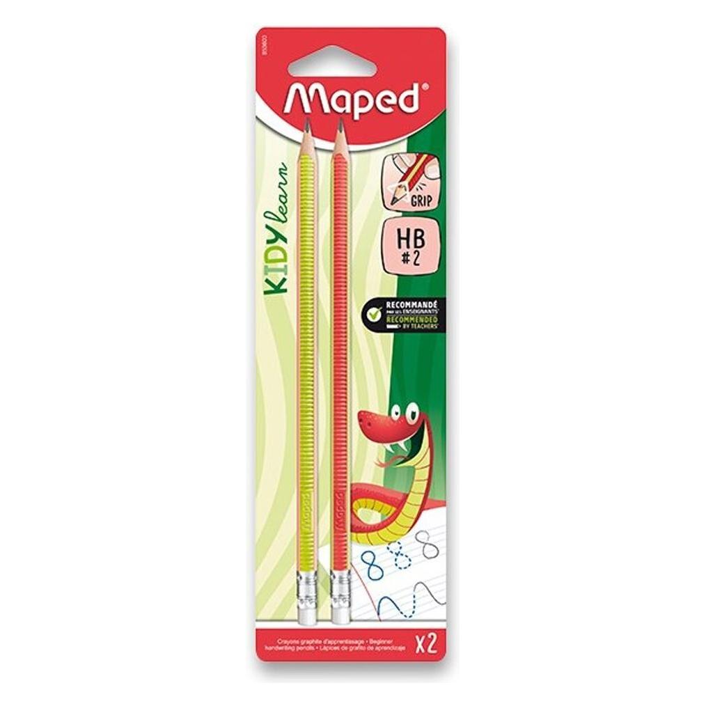 Teka Bleistift HB mit gummiertem Schaft x2 - Blister (HB, 2x) (853600)