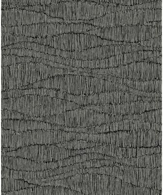 Seabrook Designs Tatiana Waves Non-Woven Unpasted Wallpaper