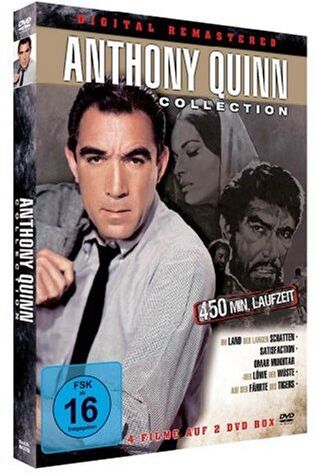 Anthony Quinn - Anthony Quinn-Collection *4 Filme auf 2 DVDs!* -digital remastered!- - Preis vom 30.09.2026 09:01:18 h