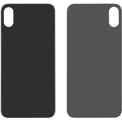 iPhone X Backcover schwarz