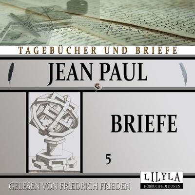 Briefe 5 - Jean Paul, Audio, 9783988521279