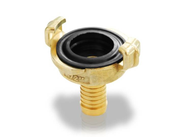 Quarzflex snelkoppeling 13 mm 1/2 met slangtuit