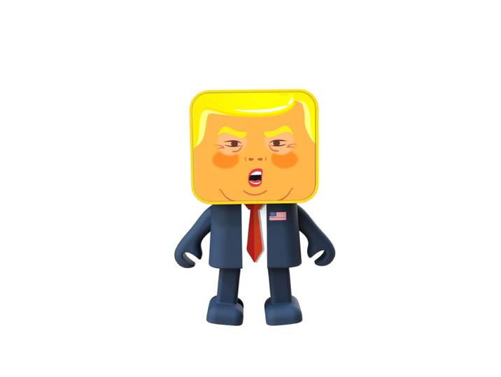 Dancing President speaker - Donald Trump