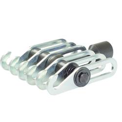 KS Tools 500.8534 Multihakenkopf mit 6 Krallen, Anschluss IG M14x1,5