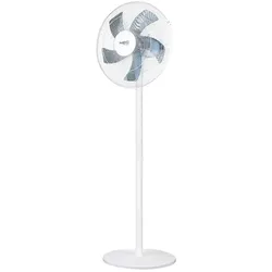 Topex Bodenventilator 50W, ø 40 cm, 3 Geschwindigkeiten, Oszillation, weiss, Ventilator, Weiss