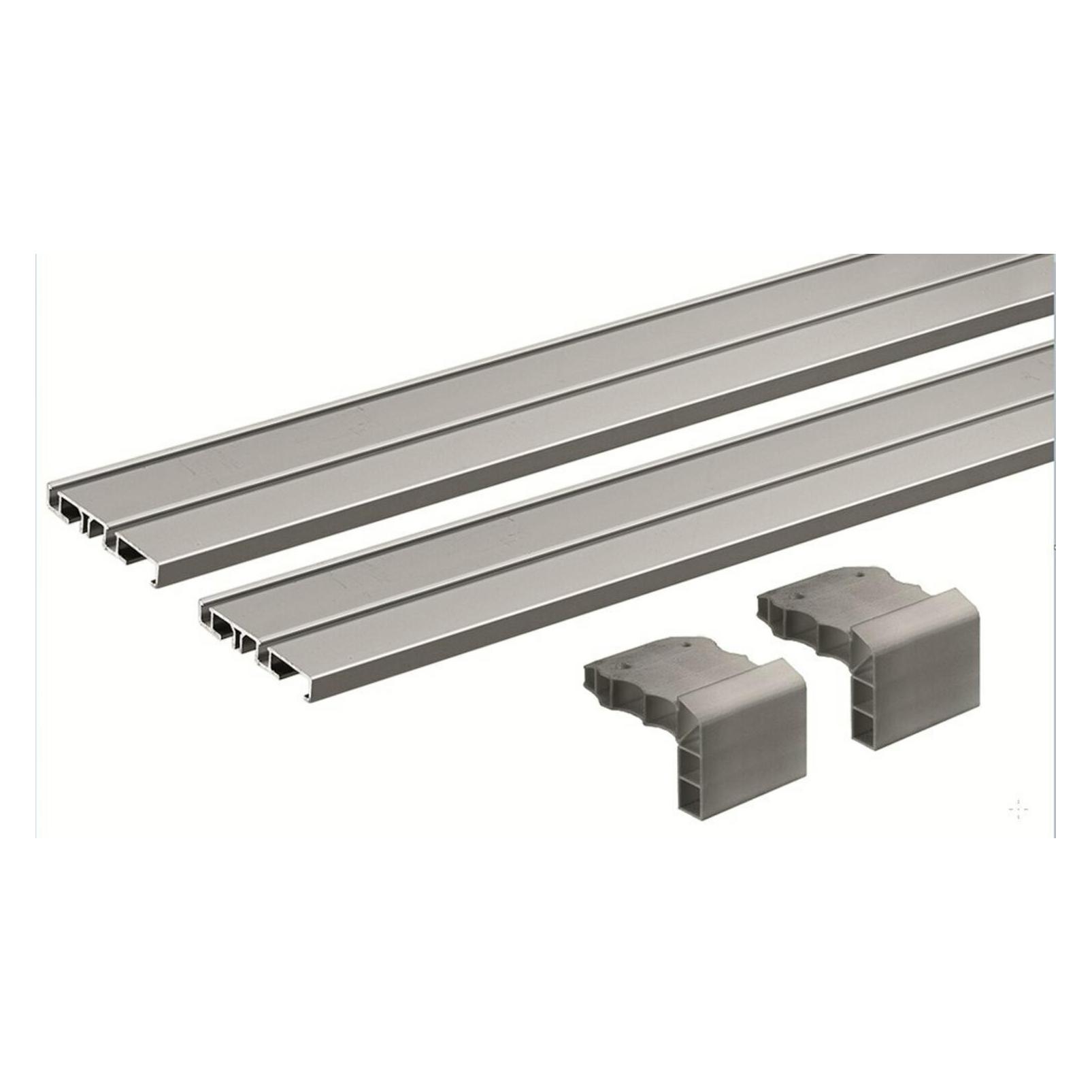 Hettich Laufprofil SlideLine M, 2-bahnig, zum Aufschrauben (9227245)
