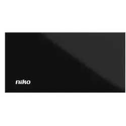 Niko Züblin 510-81001 Ersatznamensschild + Demontagewerkzeug, für 2 drahtige Video Außenspre 51081001