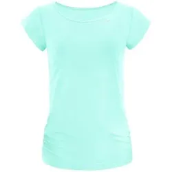 WINSHAPE Damen Functional Light and Soft Kurzarmshirt AET130LS, Größe XXL in Blau Blau