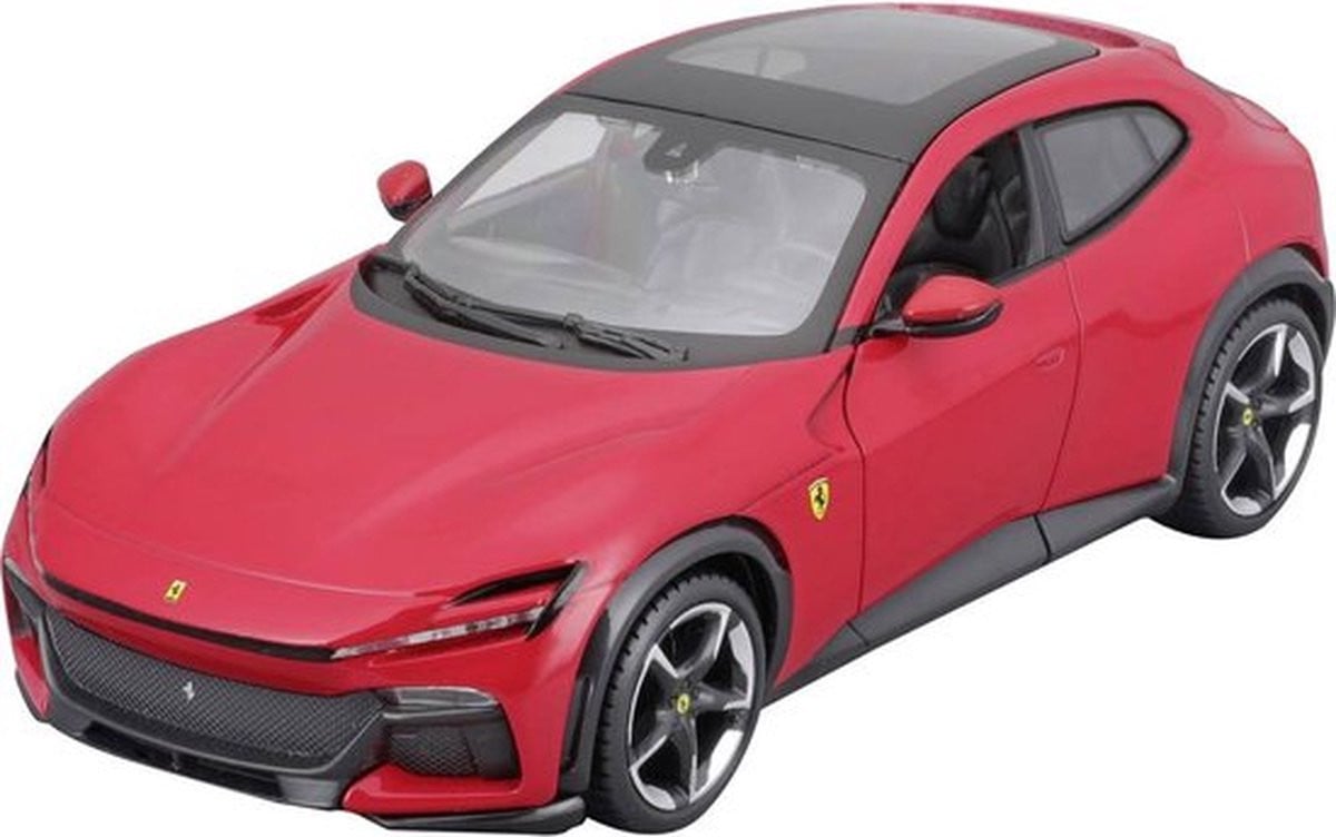 Bburago Ferrari Purosangue modelauto schaal 1:24 rood