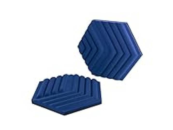 Elgato Wave Panels Starter Set (Bleu) - 6 panneaux de traitement acoustique, mousse double densité, système exclusif de cadres EasyClick, format modulable, montage et démontage faciles