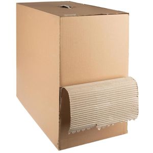 Böttcher-AG Wellpappe Rolle, braun, 30cm x 70m, im Spender