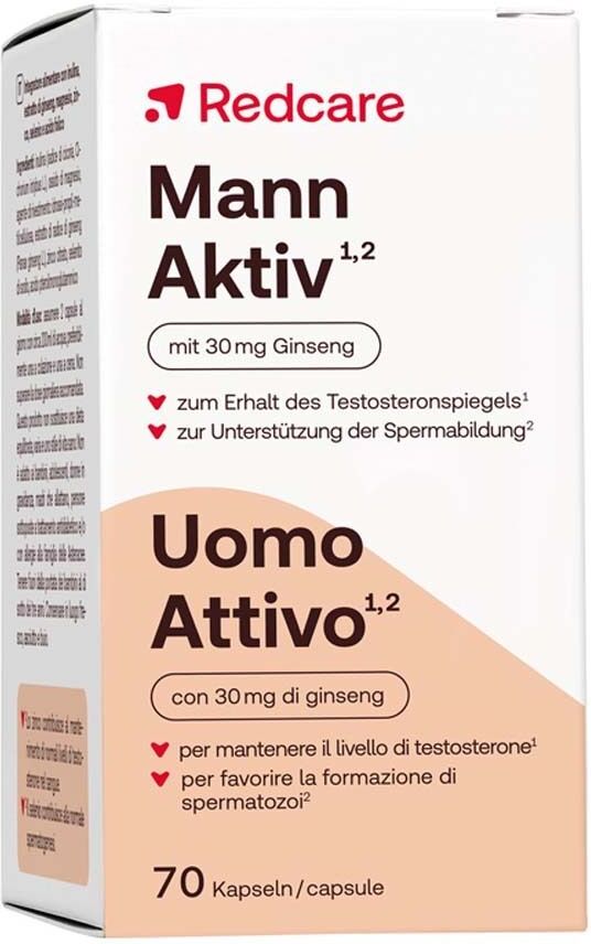 Redcare von Shop Apotheke Redcare Mann Aktiv Kapseln 70 St