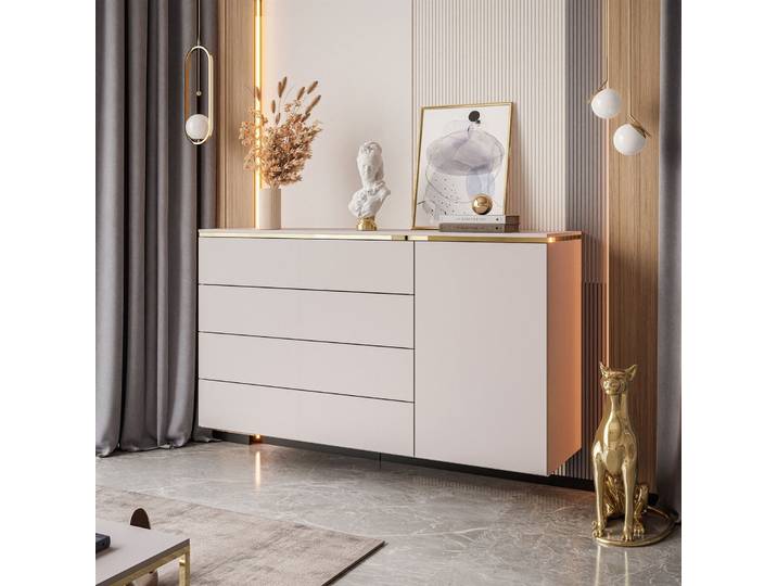 Kommode mit Schubladen AURORA KASZMIR 4S1D