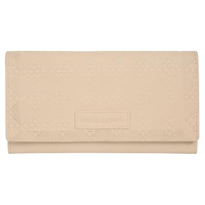 Geldbörse BRUNO BANANI "BRUNO BANANI Damen echt Leder", Damen, beige, Leder, Kleinlederwaren, echt Leder