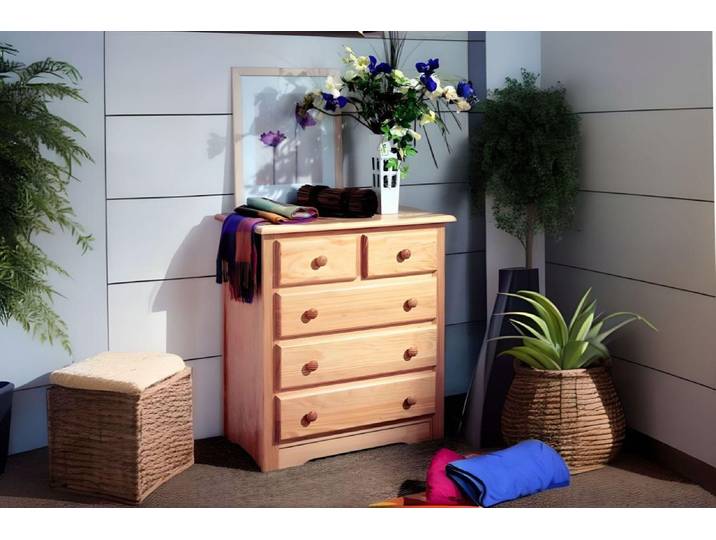 Commode 5 tiroirs FIDJI