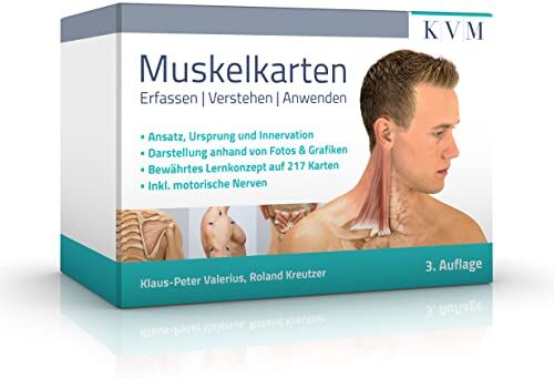Klaus-Peter Valerius - Muskelkarten: Erfassen Verstehen Anwenden - Preis vom 10.10.2026 11:48:34 h