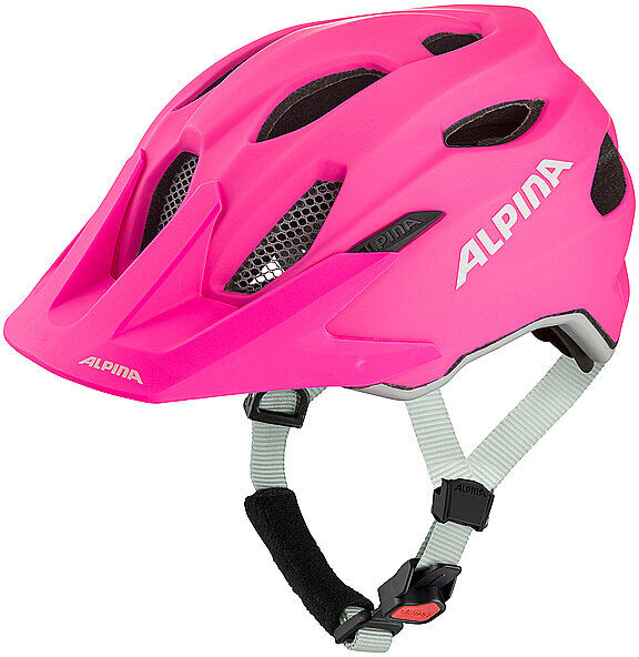 ALPINA Kinder Fahrradhelm Carapax Junior pink B