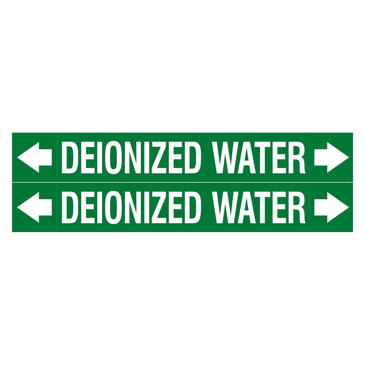 Brady ASME - Rohrmarkierer - Deionized Water (313040)