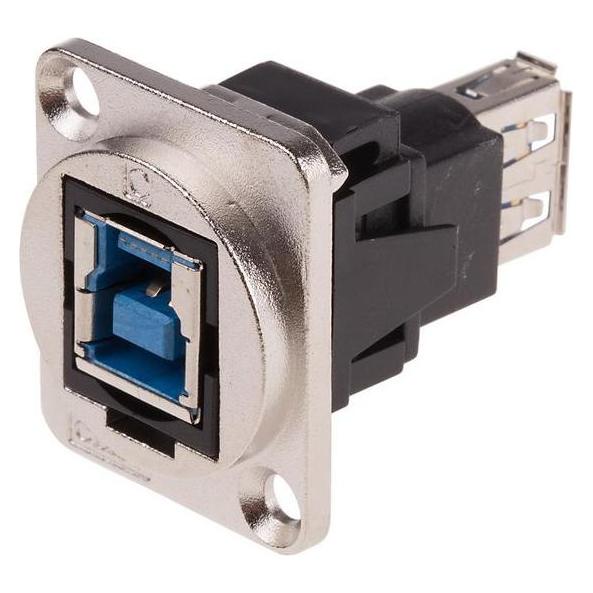 RS PRO FT METAL USB 3.0 B-A CSK XLR (9075624)