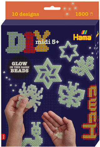 Hama Bügelperlen-Set "Nachtleuchtend"