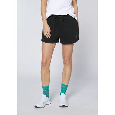Jogginghose CHIEMSEE, Damen, Gr. XS (32), Normalgrößen, schwarz, 80% Baumwolle, 20% Polyester, Hosen Jogginghose