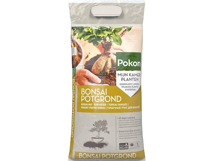 Pokon RHP Bonsai Potgrond - 5l - Potgrond (Bonsai) - 60 dagen voeding