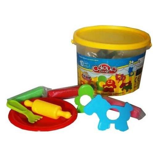 Swede Plastikknete mit Zubehör, 10 MIX-Farben (54626718)